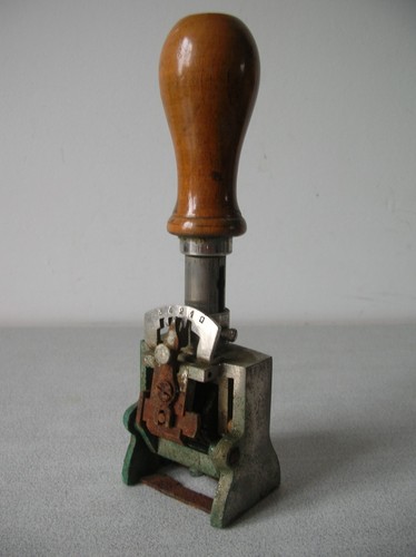 Ancien tampon encreur - , de