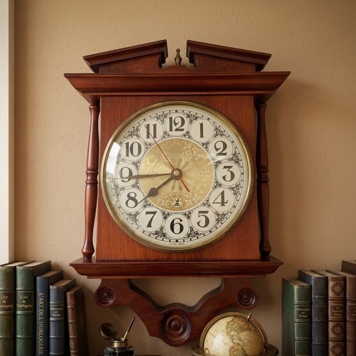 Horloge mural vintage - horloge,