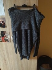 Pull long chaud épaules dénudées oversize 3 suisses taille 38/40