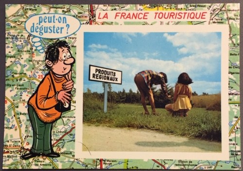 Carte postale humoristique - postale,