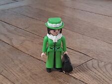 Playmobil 3803 5342  femme western robe verte cowboy diligence  1900