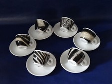 AMICI COLLECTION ILLY tasses à expresso Zebra1997 Roberta Pietrobelli TOP