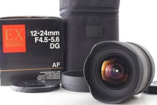 [NEAR MINT / Hood] SIGMA AF 12-24mm f/4.5-5.6 EX DG HSM Lens For Canon EF JAPAN
