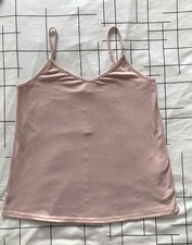 Débardeur femme rose peau de