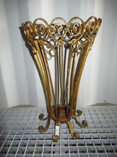 ANTIQUE WROUGHT IRON UMBRELLA DOOR HAMMERED-BY PIER LUIGI COLLI-YEAR 50-N°PP4