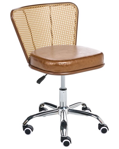 Chaise bureau cuir et - pu,
