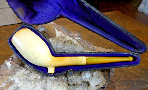 Vers 1880 pipe en ecume - vers,