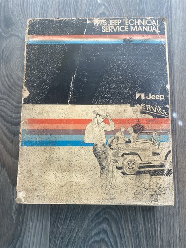 1975 jeep technical service - jeep,
