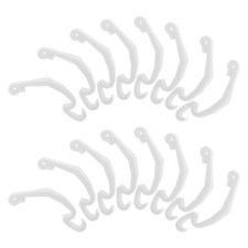  30 Pcs Clip Cage À Lapin Connecteur Clips De Boucle En Plastique