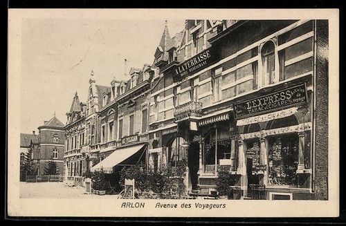 Cpa arlon avenue des - arlon,,