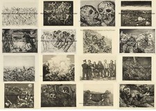 Otto Dix Poster Sturmtruppen WWI Battle Death Gas Machine Gun Trench Art Print