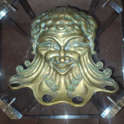 Tete mascaron bronze max - mascaron, en