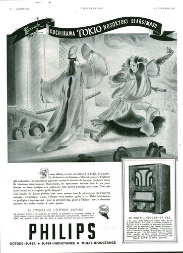 Publicité ancienne radio