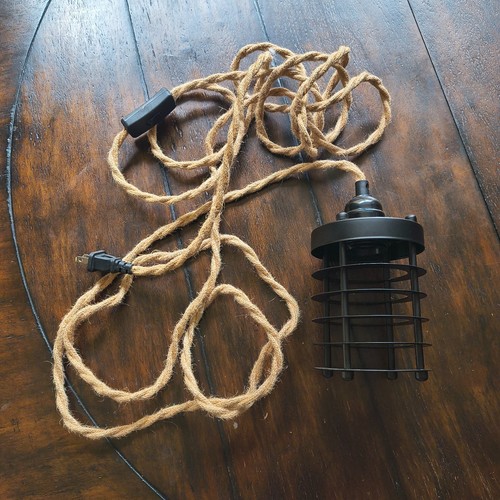 Plug rope pendant - plug, in