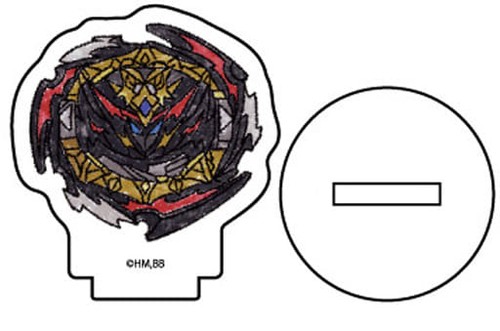Beyblade burst acrylic stand - burst,