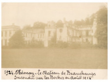 Belgium, Chimay, Château de Beauchamps vintage silver print, silver print