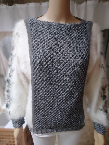 Superbe pull angora haute - ,
