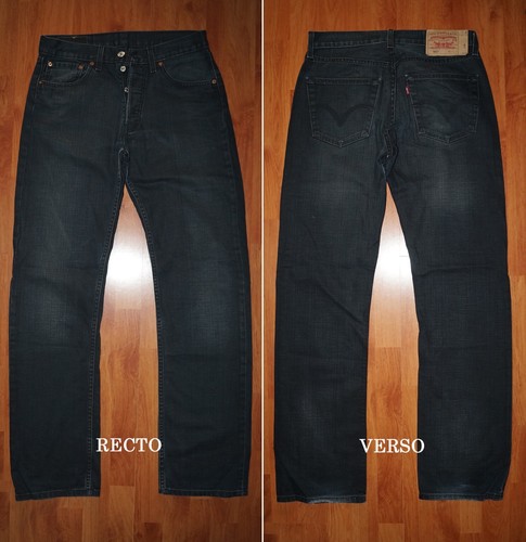 Jeans levis 501 staight - jeans, w30