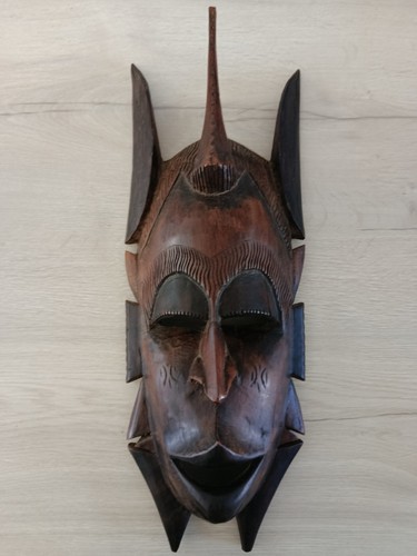 Masque africain vintage - , en