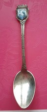 M11404 Small Collectible Spoon in Silver Metal Wilbad Punch Antique 800