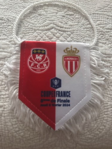 Football fanion rouen as - rouen, v