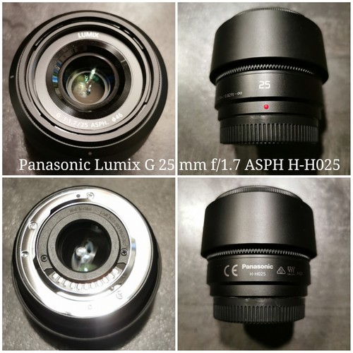 Lumix 25mm asph comme - g,