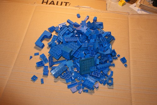 Lot pièces lego bleu - pièces,
