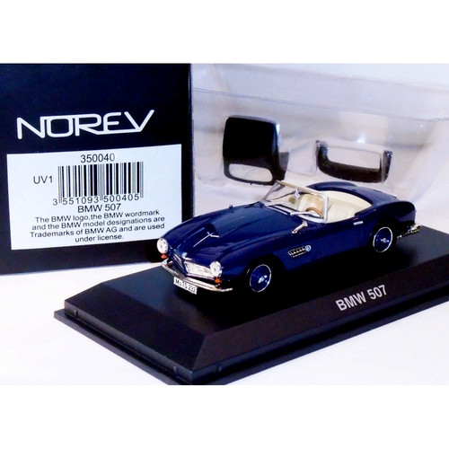 Bmw 507 bleu - 507, hard