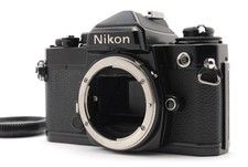 [Top MINT w/Cap] Nikon FE Black Body 35mm SLR Film Camera for F Mount From JAPAN