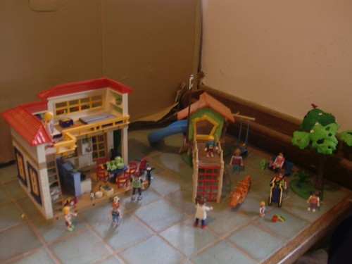 Maison vacances playmobil - maison,