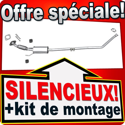 Silencieux intermédiaire pour - silencieux,
