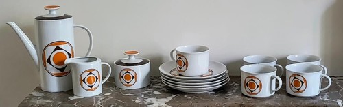 Service café vintage en - service,