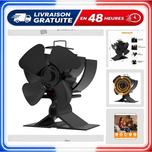 Ventilateur poêle bois - ventilateur,