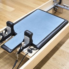Tapis de réforme Pilates en daim artificiel avec silicone antidérapant absorba