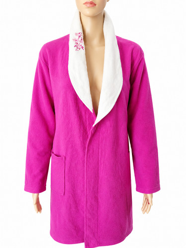 Peignoir femme polaire - , rose