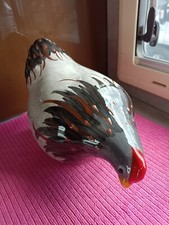 Trés Belle Poule En Faïence