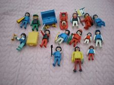 un lot de 15 playmobil vintage