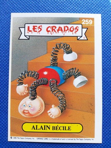 Les crados série carte - les,