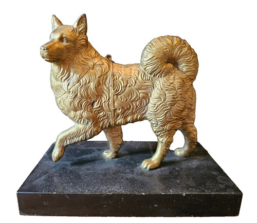 Statue chien chow art - chien,