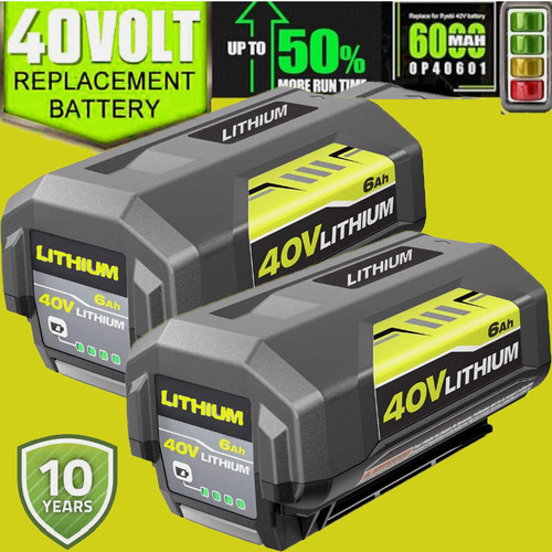 6ah pour batterie - ryobi, 36v