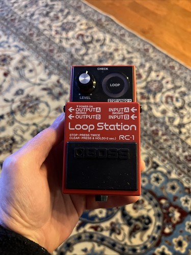 Boss loop station - rc-1, guitar