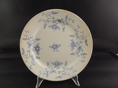 Antique plat céramique - plat, en