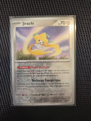 Carte pokemon jirachi 126 182 - carte,
