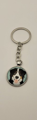 Porte cles chien bouvier - porte,