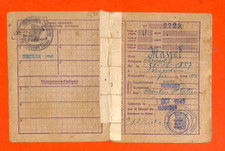 ISSOUDUN (36) RATION CARD 1946