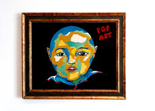 crylique sur toile 2025 , 30 x