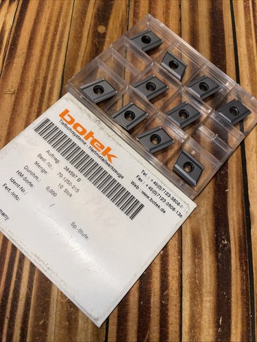 Plaquettes carbure botek - 10,