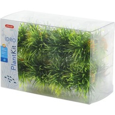 16 petits buissons déco plant kit idro hauteur 3 cm ø 3.5 cm pour aquarium