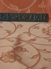 ancienne plaque en bronze le