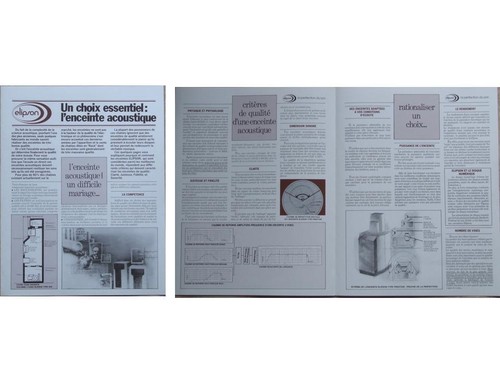 Brochure enceintes elipson - brochure,